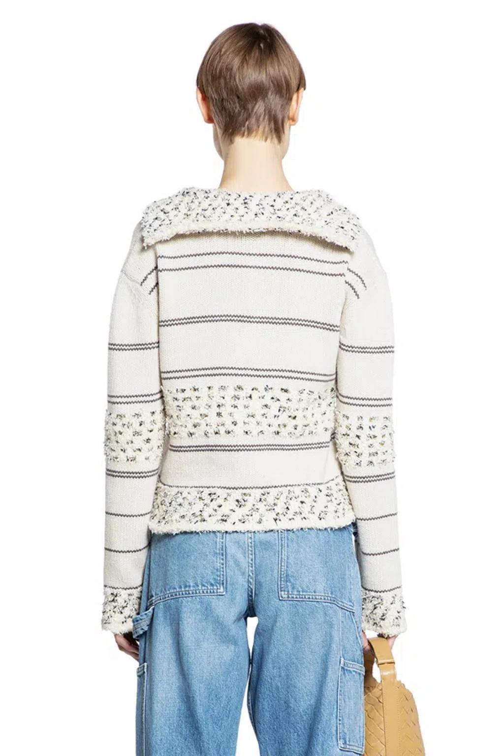 BOTTEGA VENETA Polo Shirt  Woman Color Multicolor In Beige Product Image