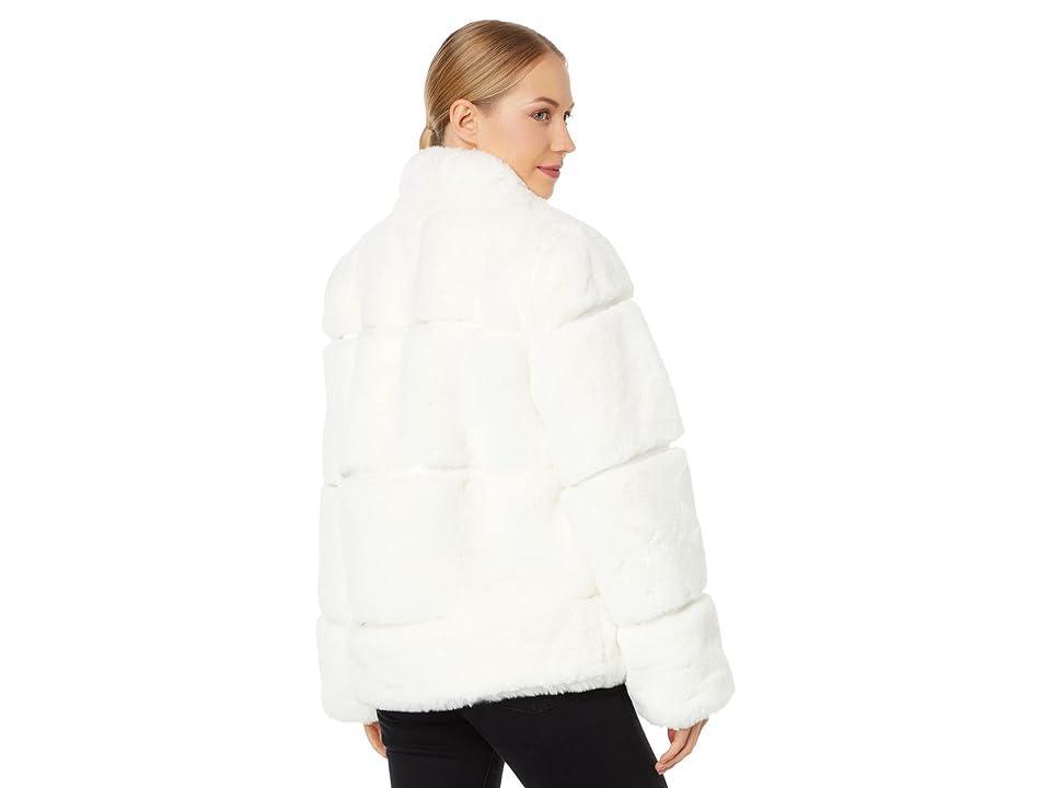 Womens Skylar Paneled Faux Fur Jacket Product Image