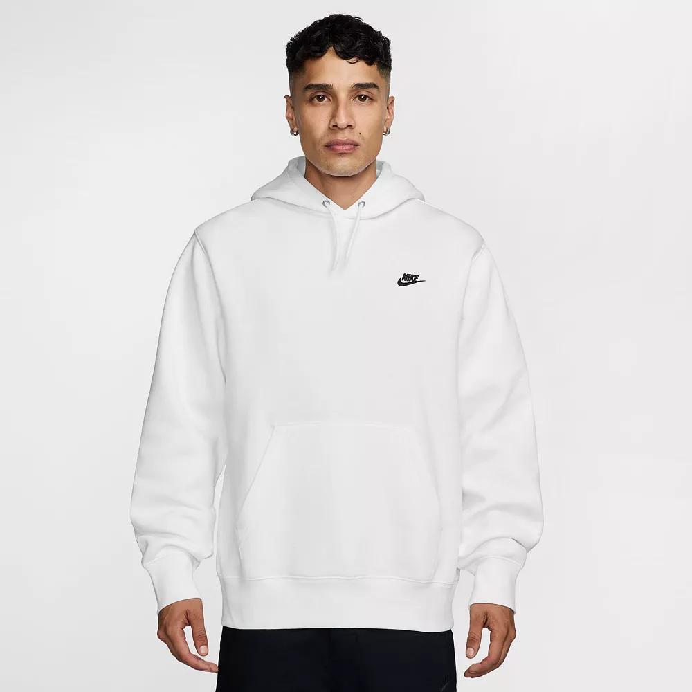 Mens Nike Club Pull-Over Fleece Hoodie Product Image