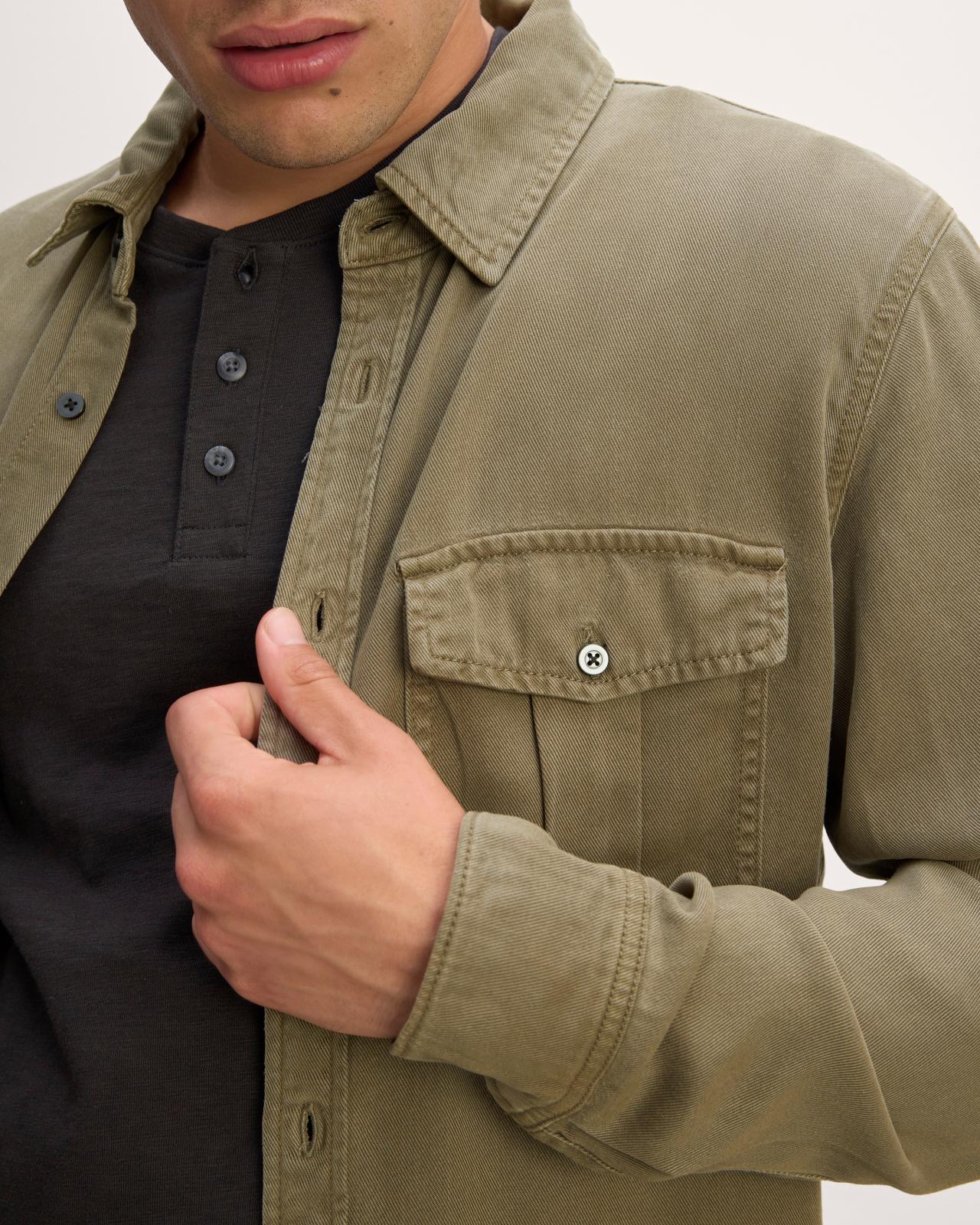The Utility Shirt Jacket in Buttersoft Product Image