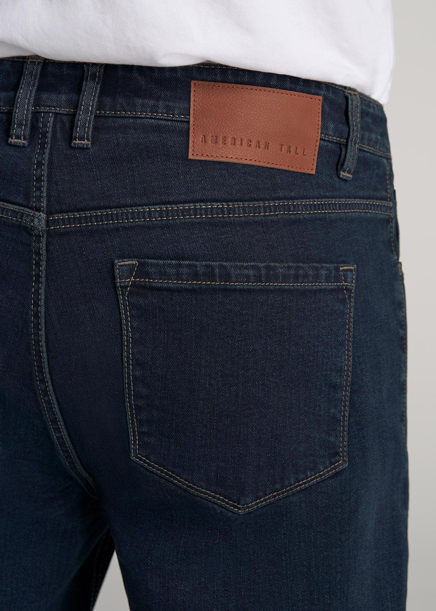 J1 STRAIGHT LEG Jeans for Tall Men in Deep Blue Rinse Male Product Image