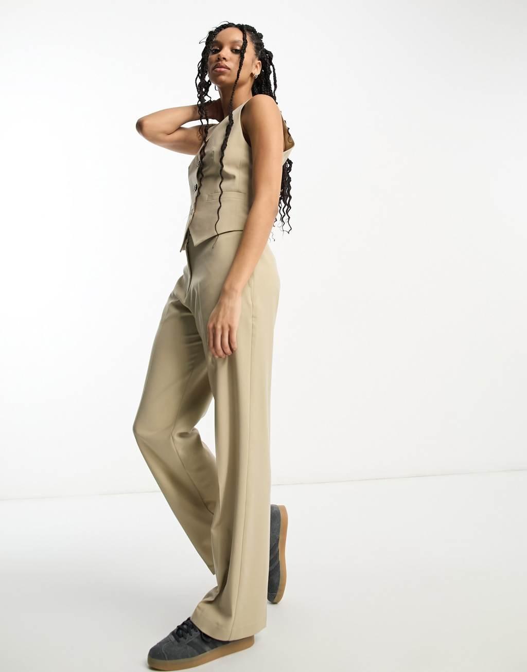 ASOS DESIGN Mix & Match slim straight suit pants Product Image