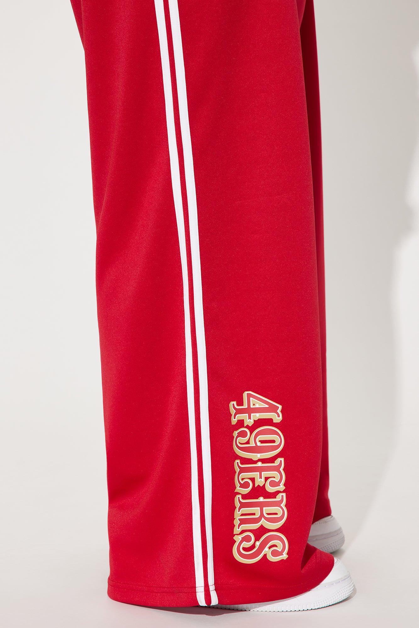 Niner Nation Wide Leg Pant - Red Female Product Image