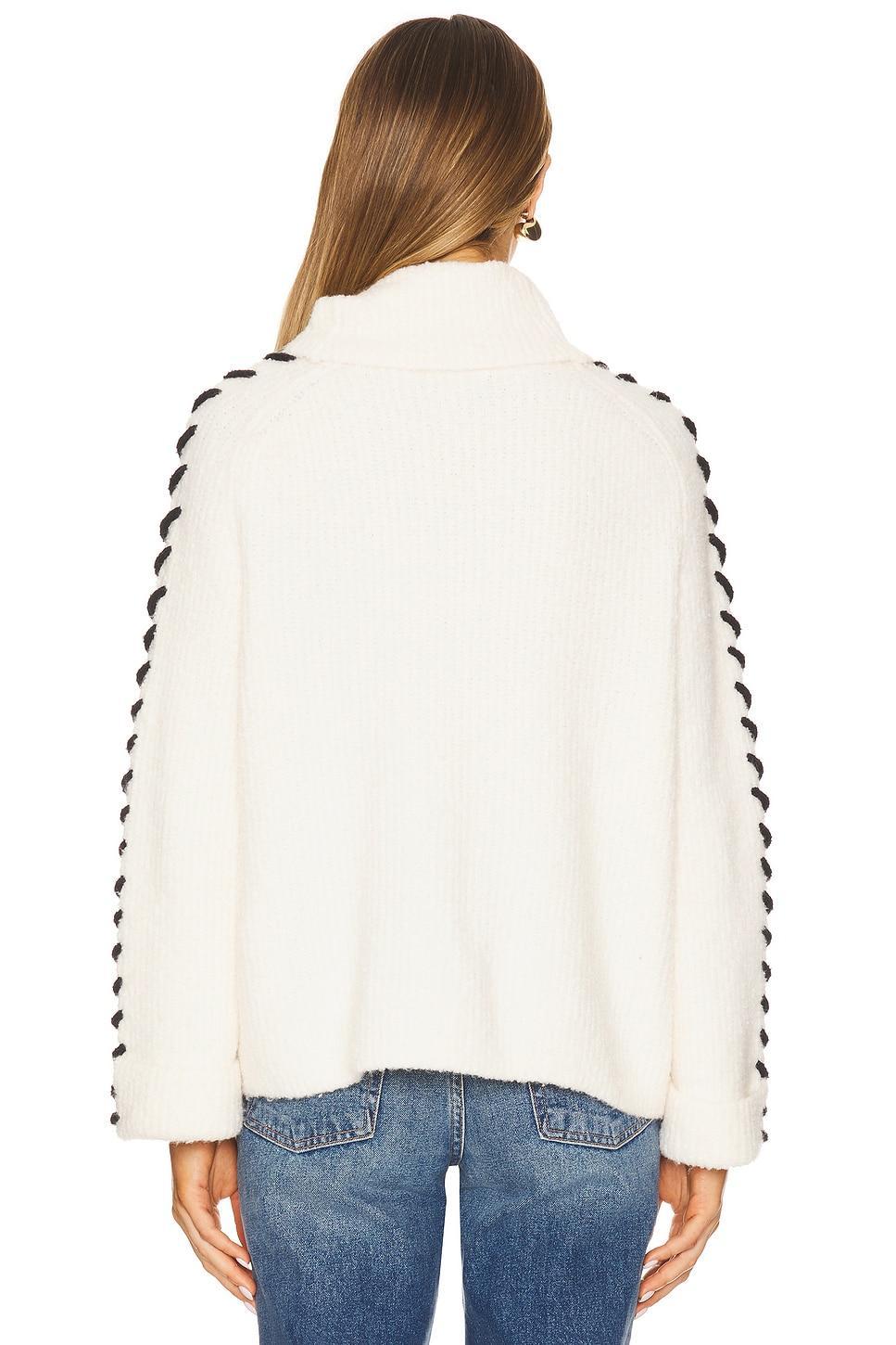 Vida Boucle Whip Stitch Pullover 525 Product Image