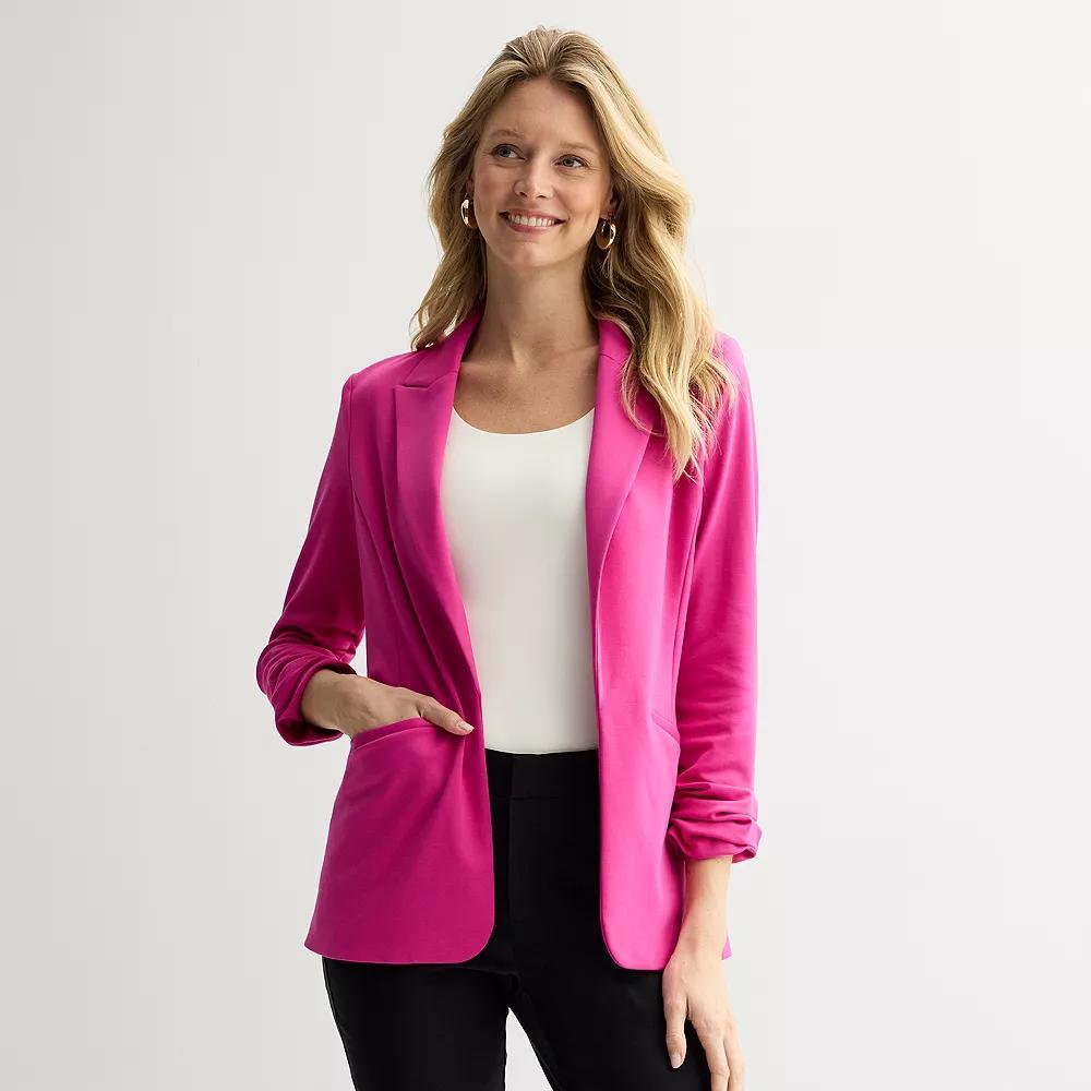 Womens Nine West Knit Closureless Blazer Product Image