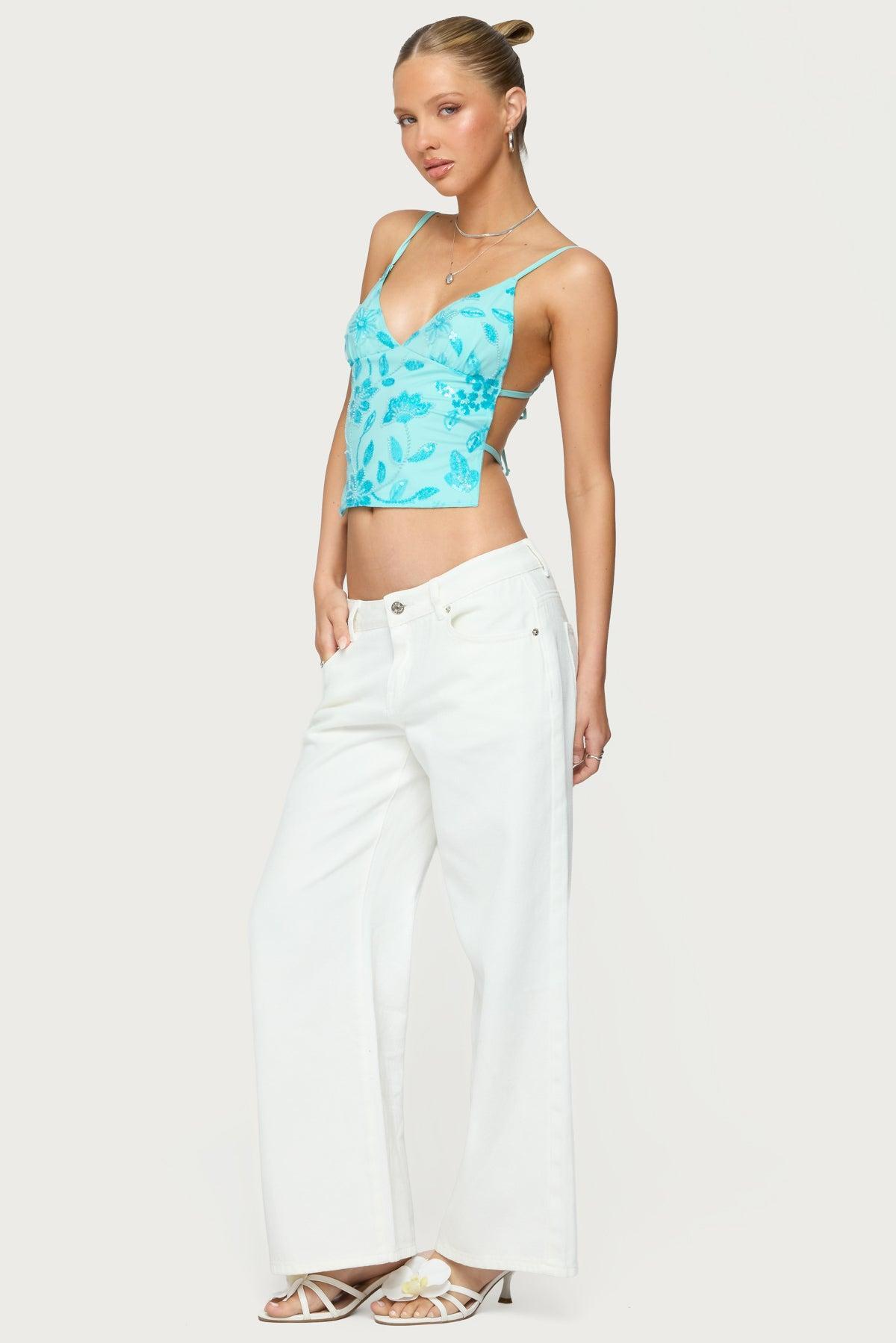 Petite Roman Low Rise Slouchy Jeans Product Image