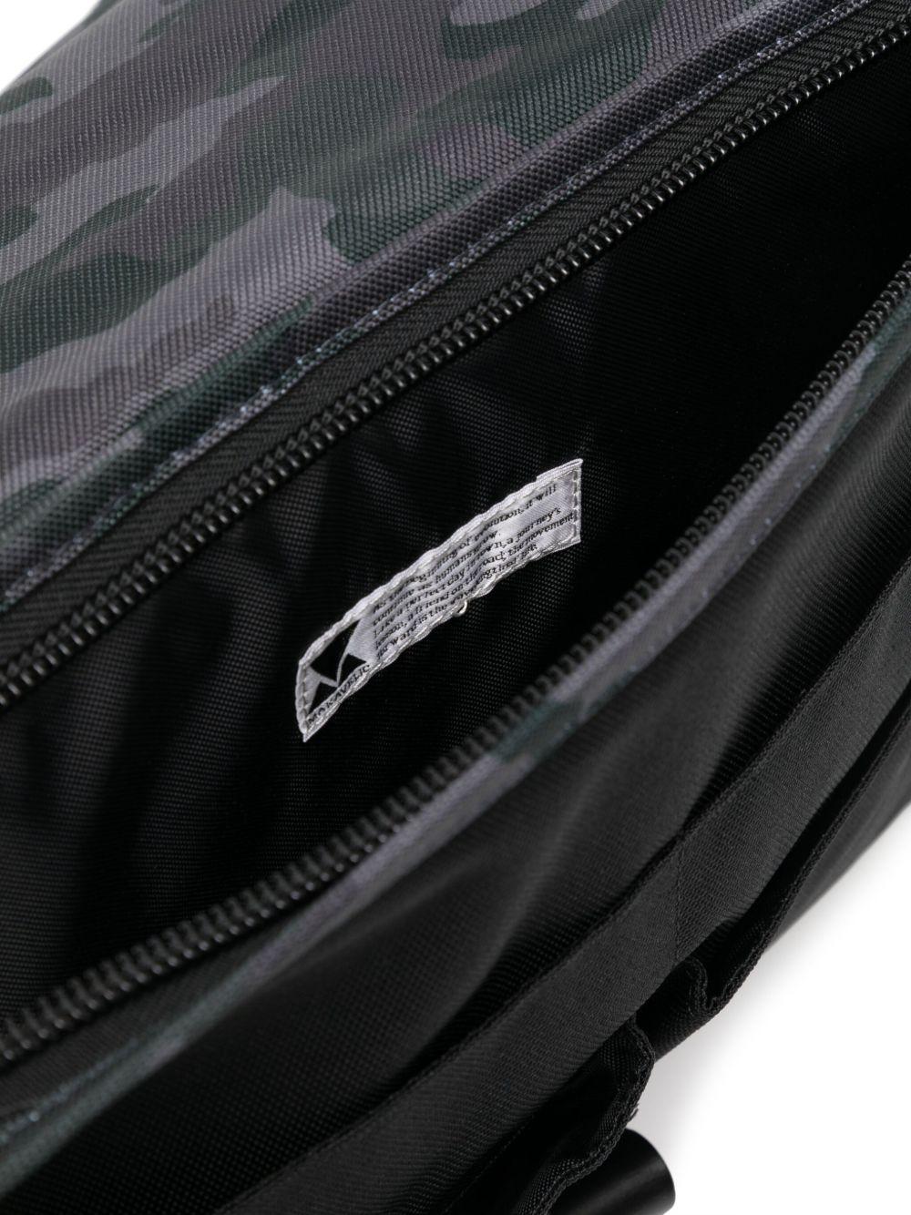 camouflage print flap laptop bag Product Image