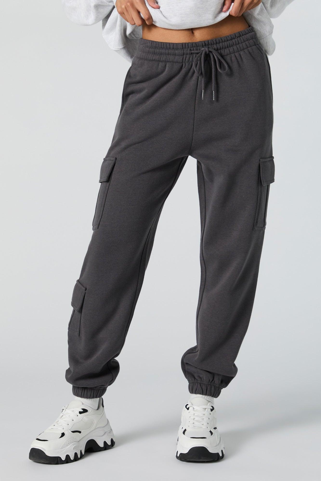 Fleece Multi Pocket Cargo Jogger Female Product Image