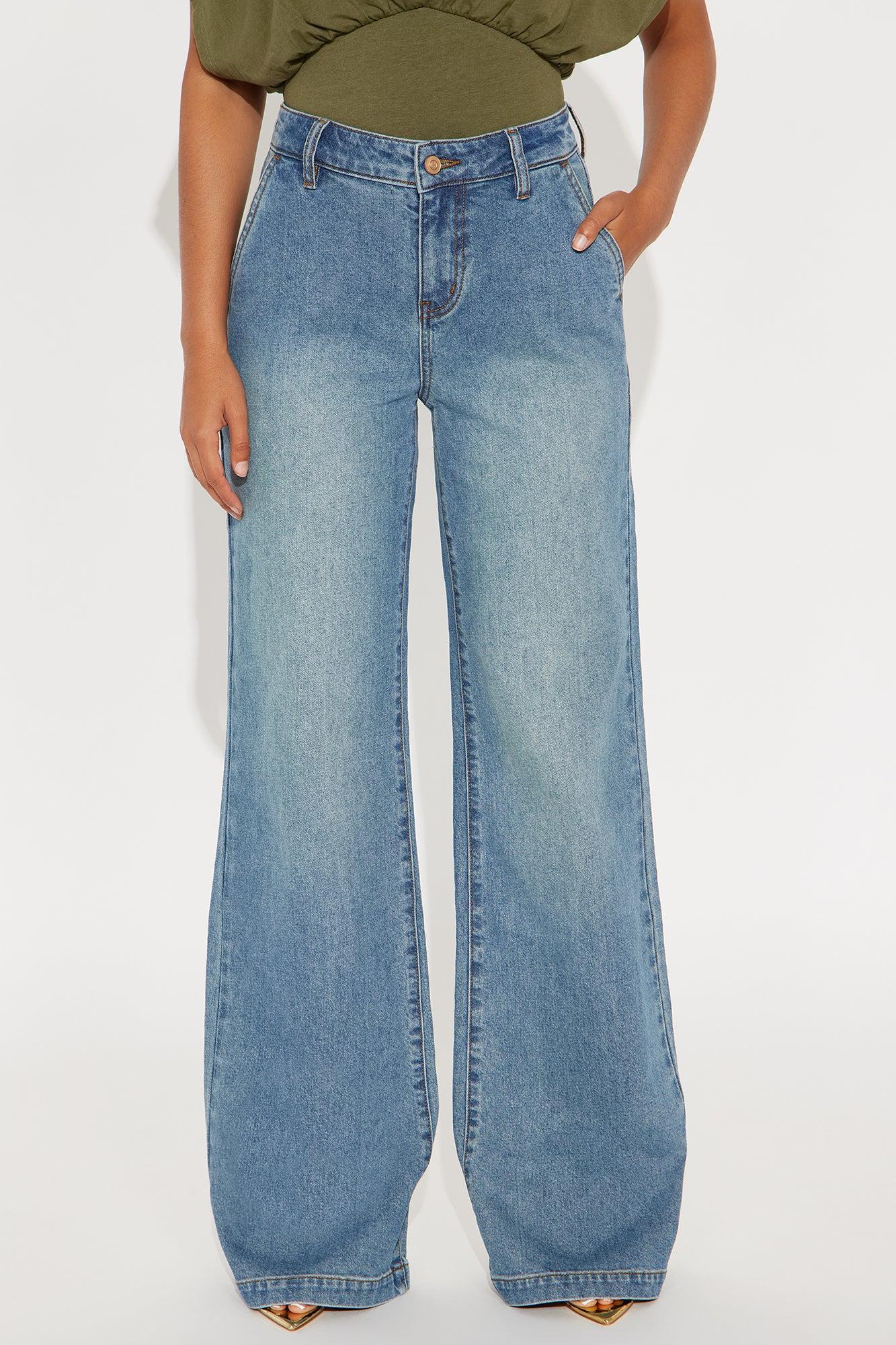 Tall Delusional Drop Waist Jeans - Medium Wash Female Product Image