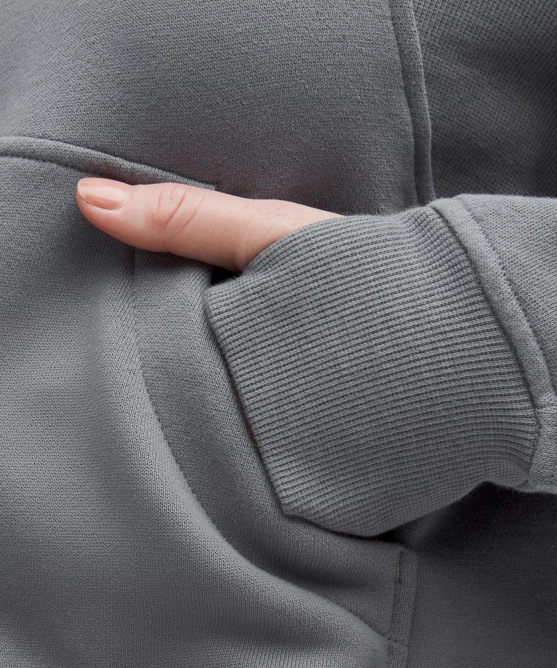 Scuba Oversized Half-Zip Hoodie Product Image