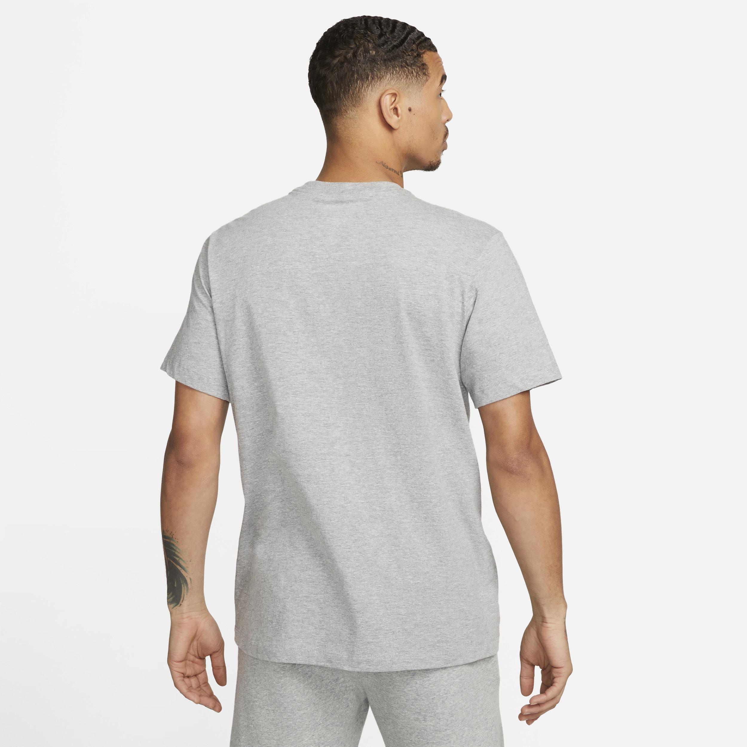 Men's Nike Gray Barcelona Just Do It T-Shirt, Size: Small, Bar Grey Product Image