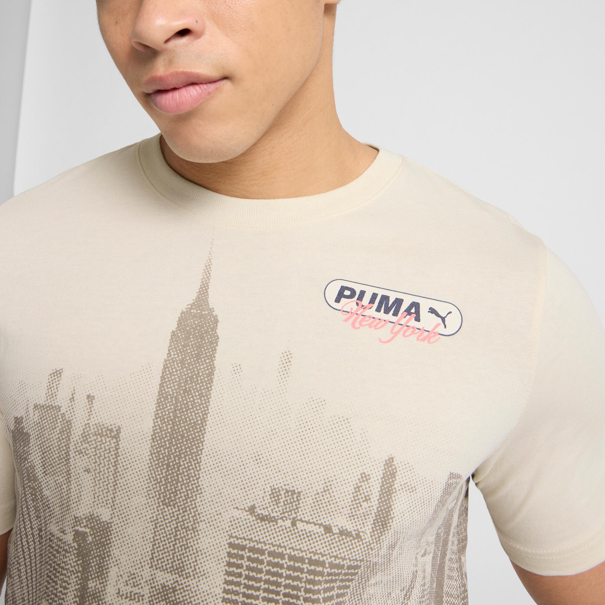 PUMA NYC Flagship Skyline Men's T-Shirt Product Image