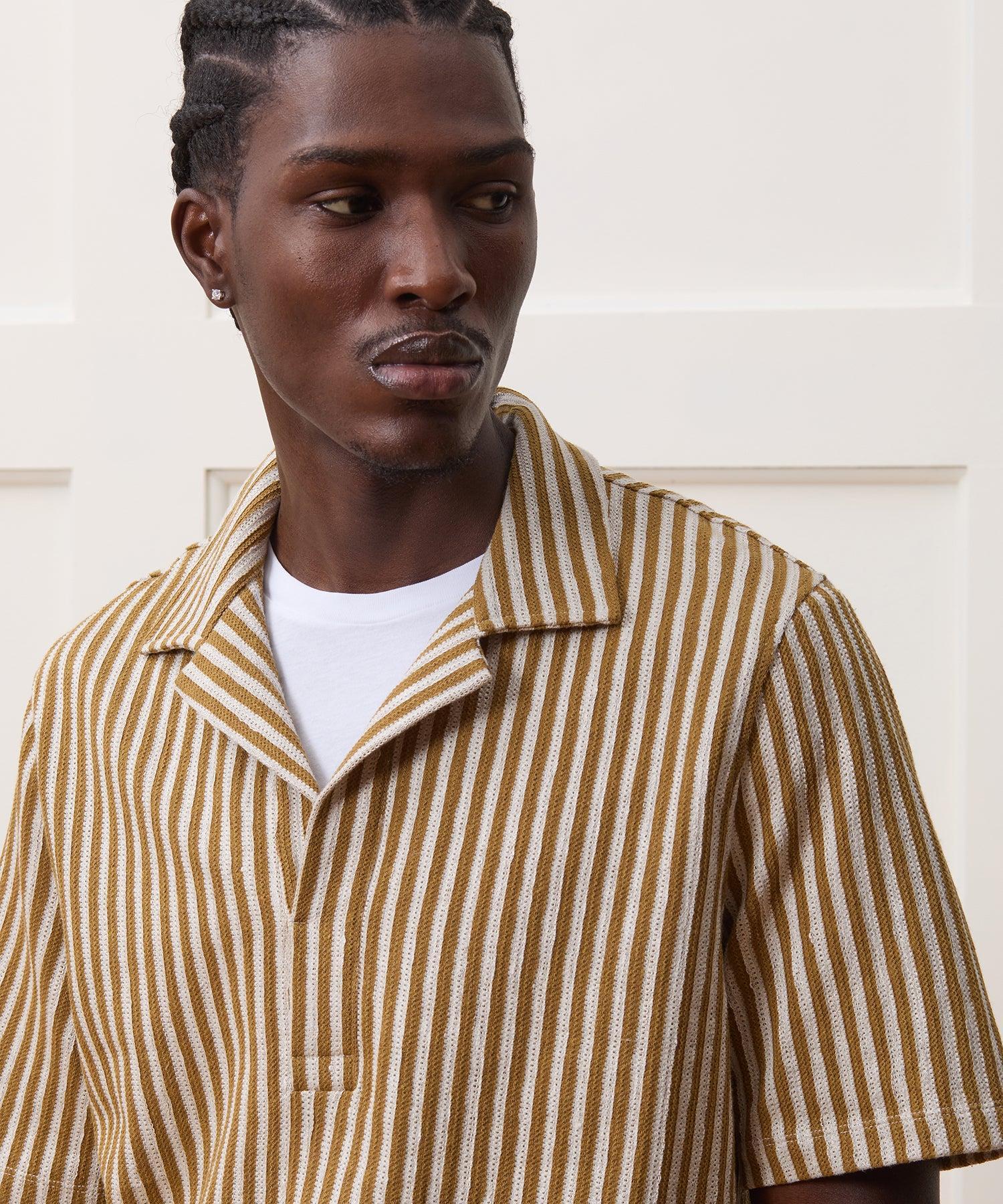 Relaxed Linen-Cotton Polo Product Image