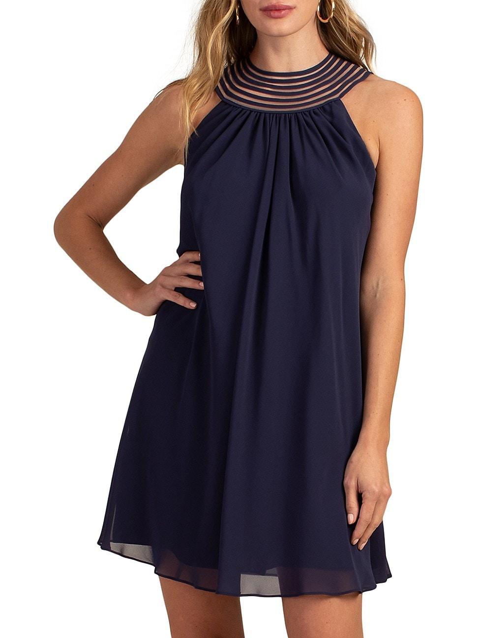 Trina Turk Arias Dress (Ink) Women's Dress Product Image