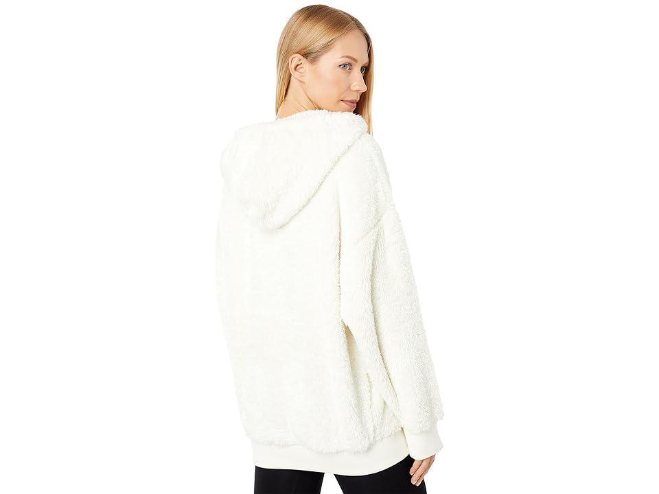 Womens Loyra Faux Shearling Hoodie Product Image