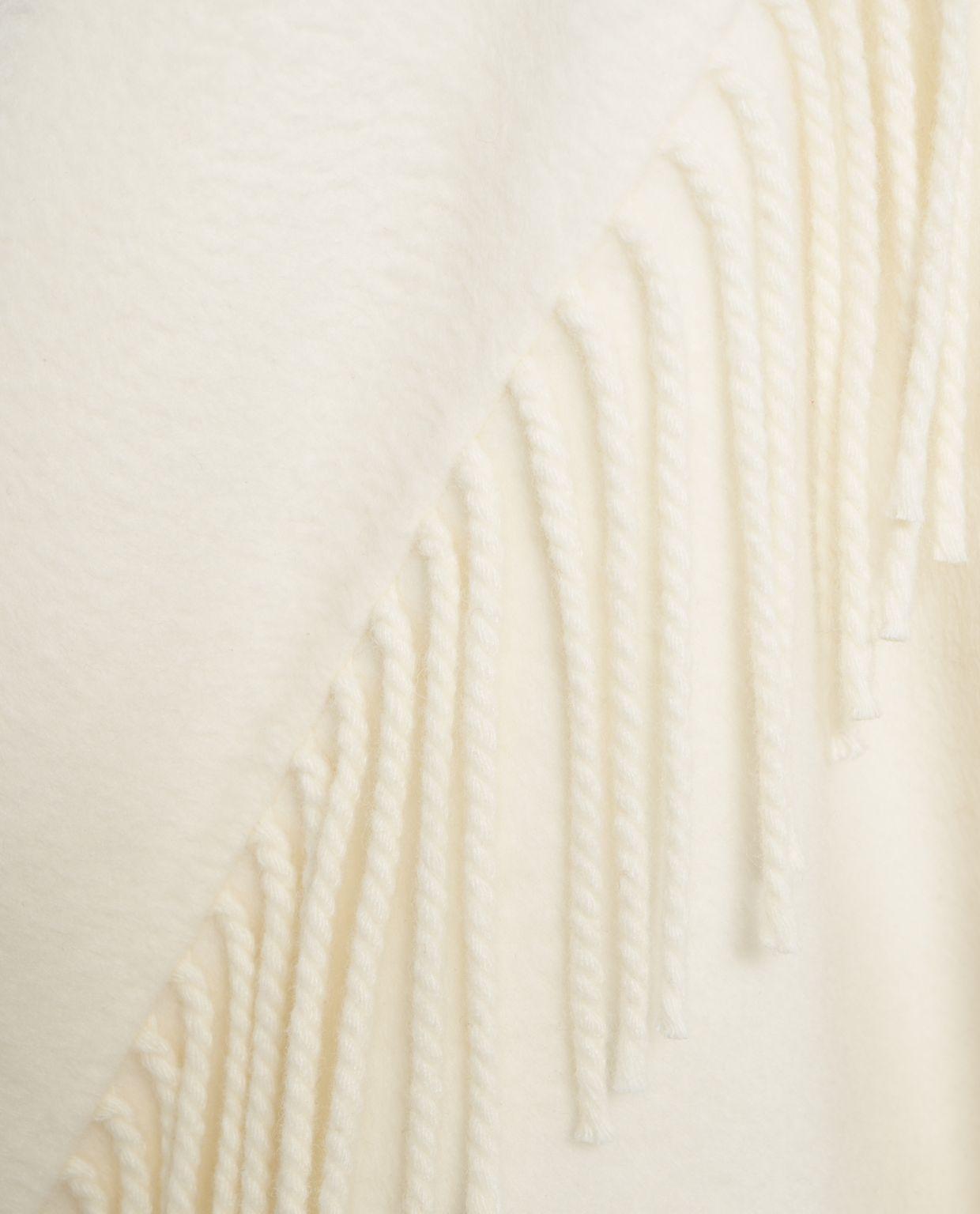 Wool-blend jacket with fringes Product Image