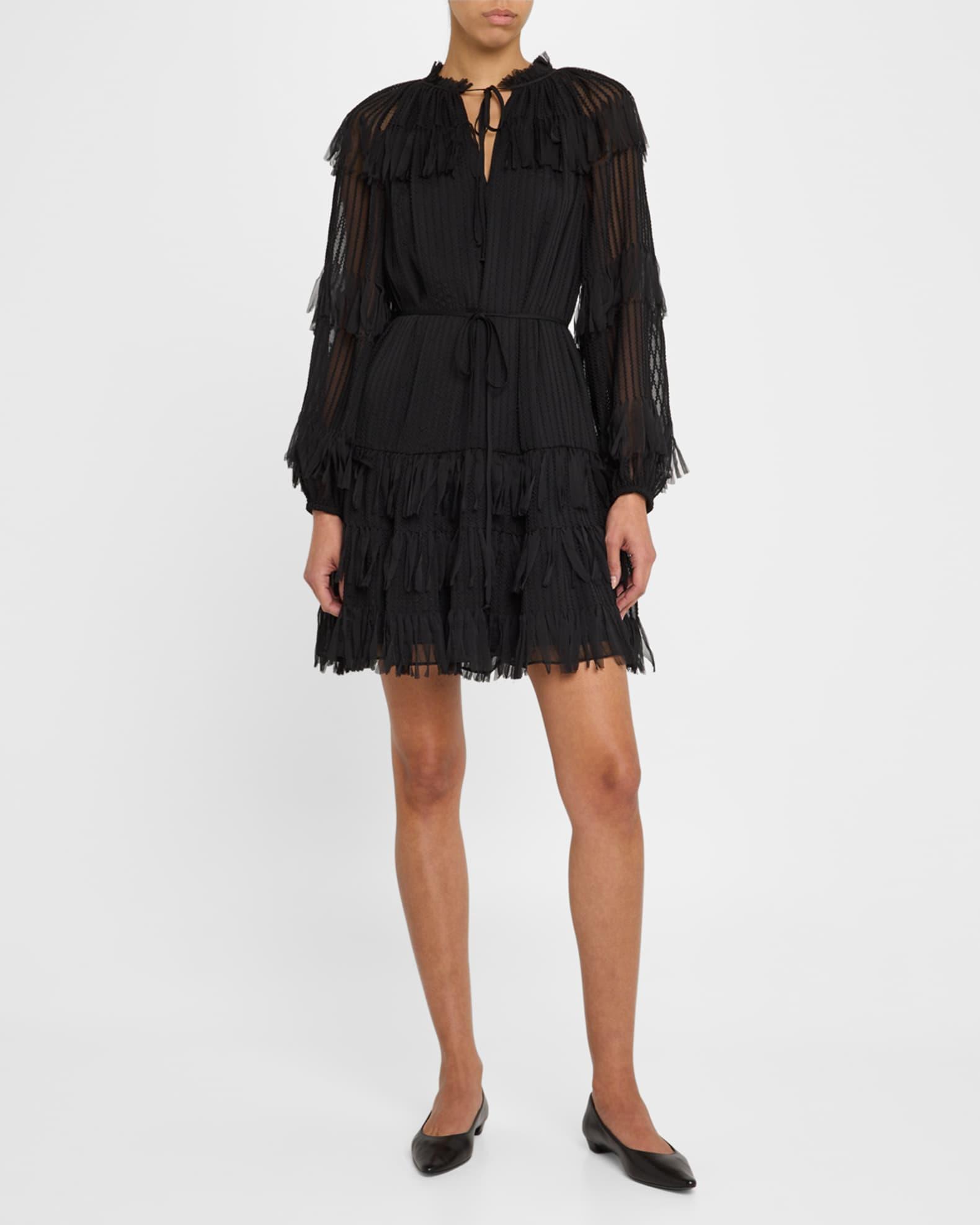 Nora Chiffon Mini Dress Product Image
