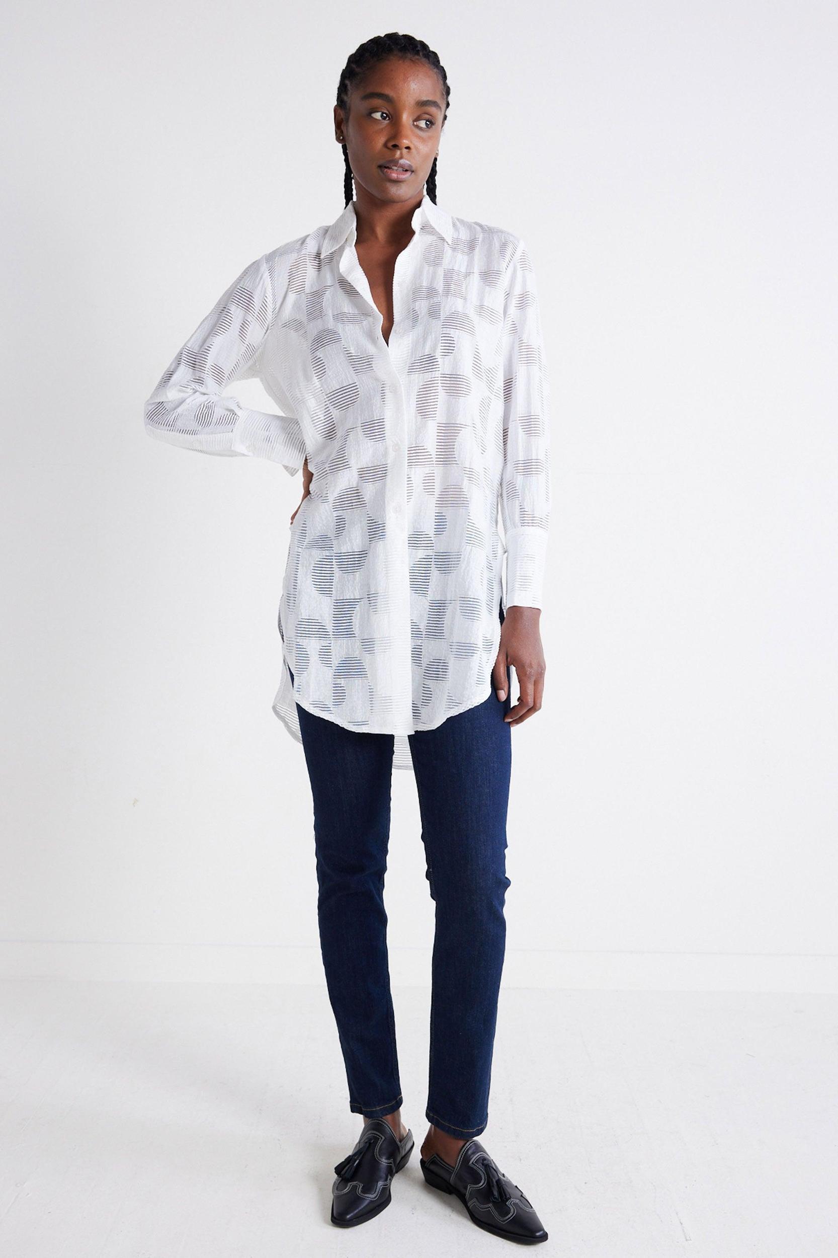 Walkover Geo Sheer Tunic Product Image