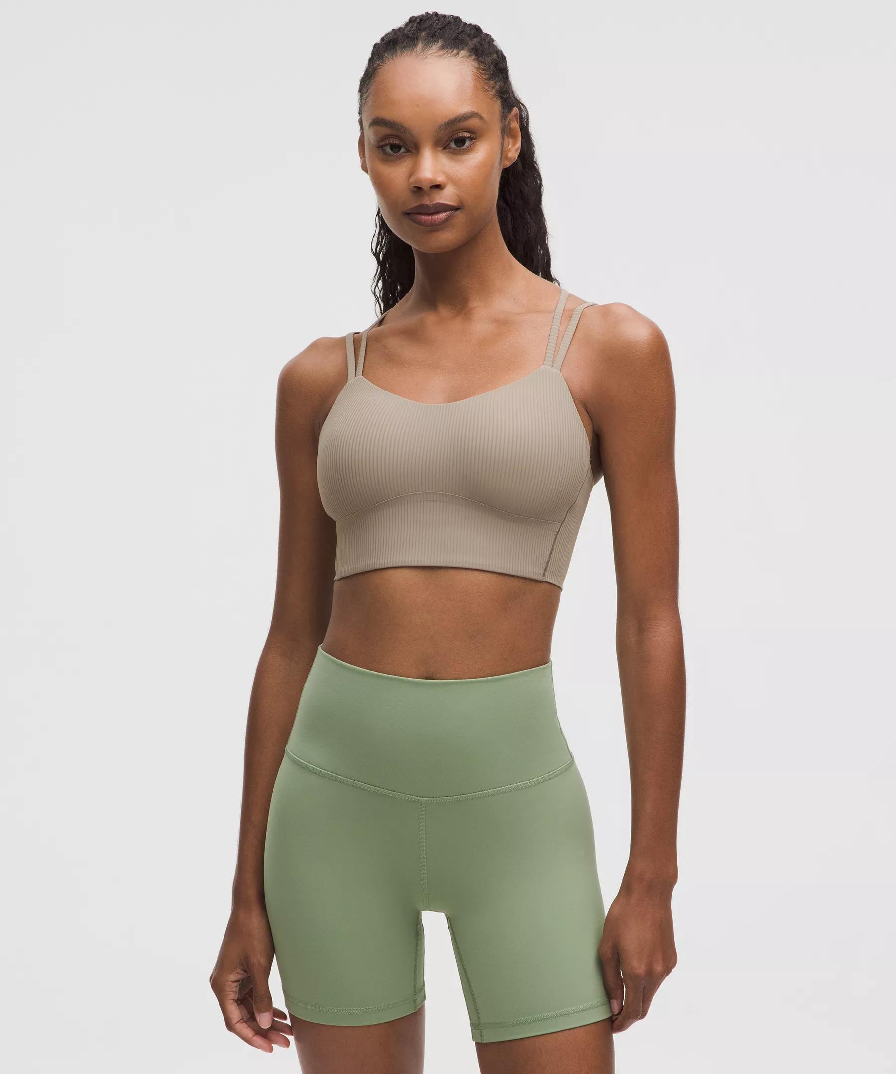 Like a Cloud Ribbed Longline Bra *Light Support, B/C Cup Product Image