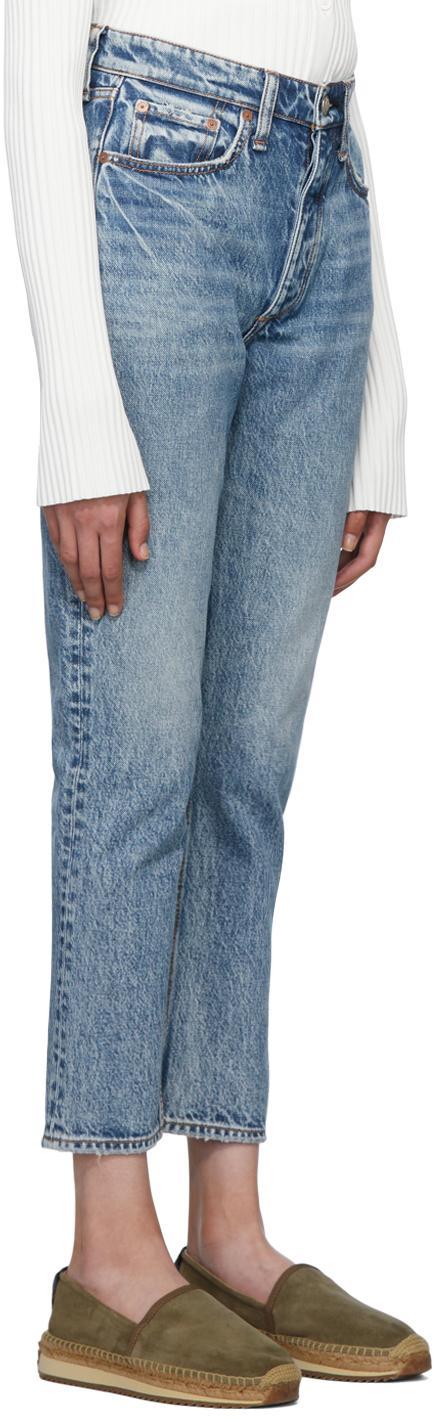 RAG & BONE Blue Nina Jeans – Icons In Norwalk Product Image