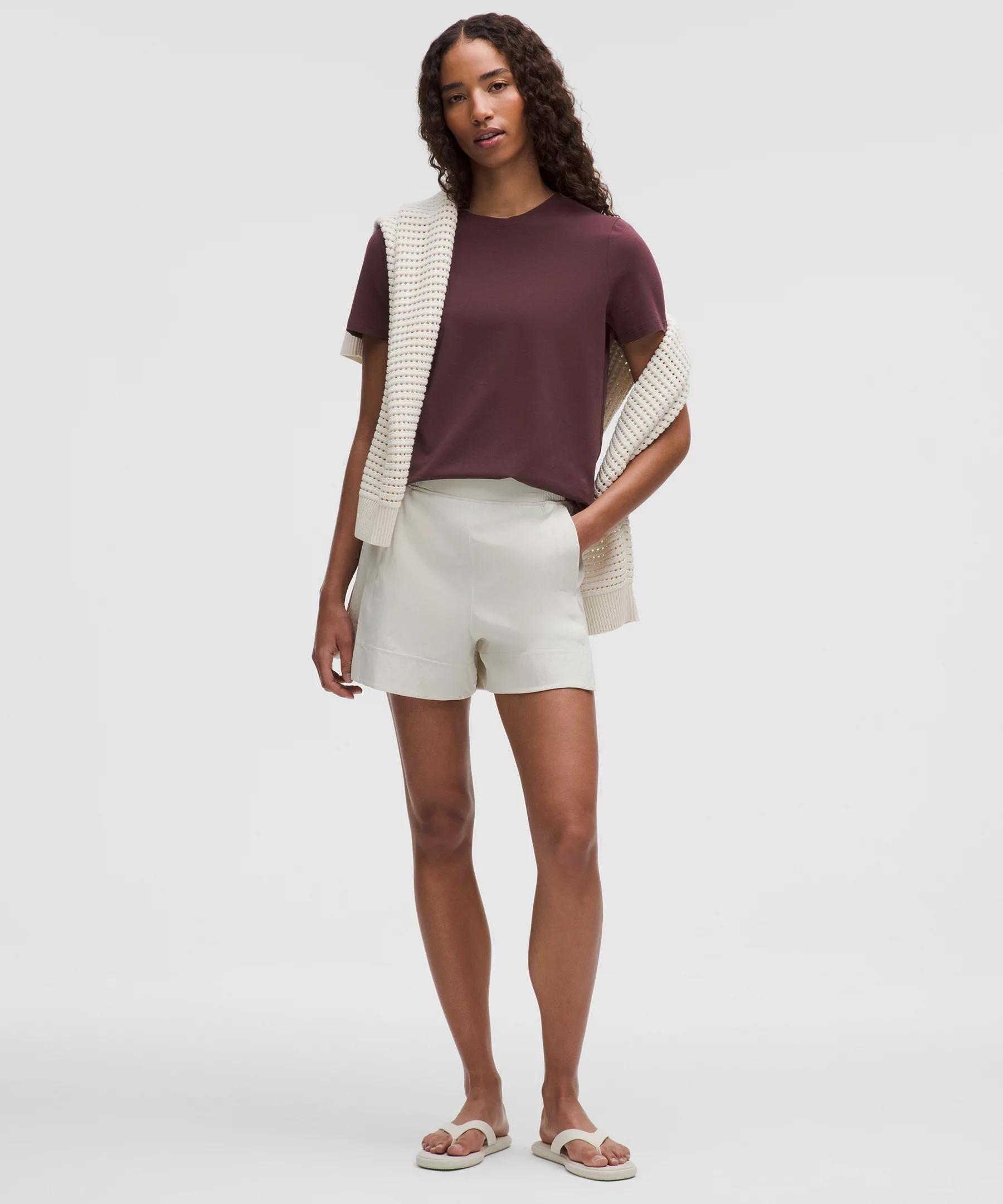 Love Curved-Hem Crewneck T-Shirt Product Image