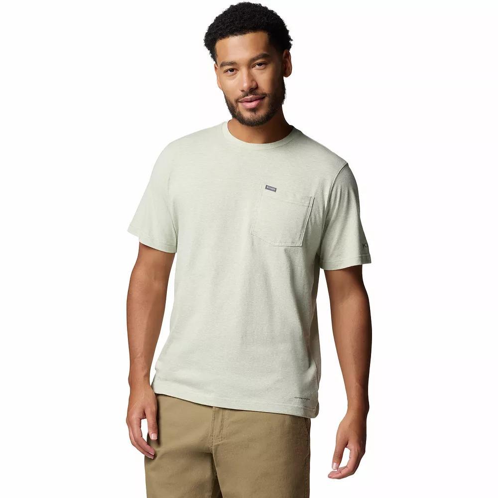 Men's Columbia Thistletown Hills™ Pocket Tee, Size: Small, Safari Grey Product Image