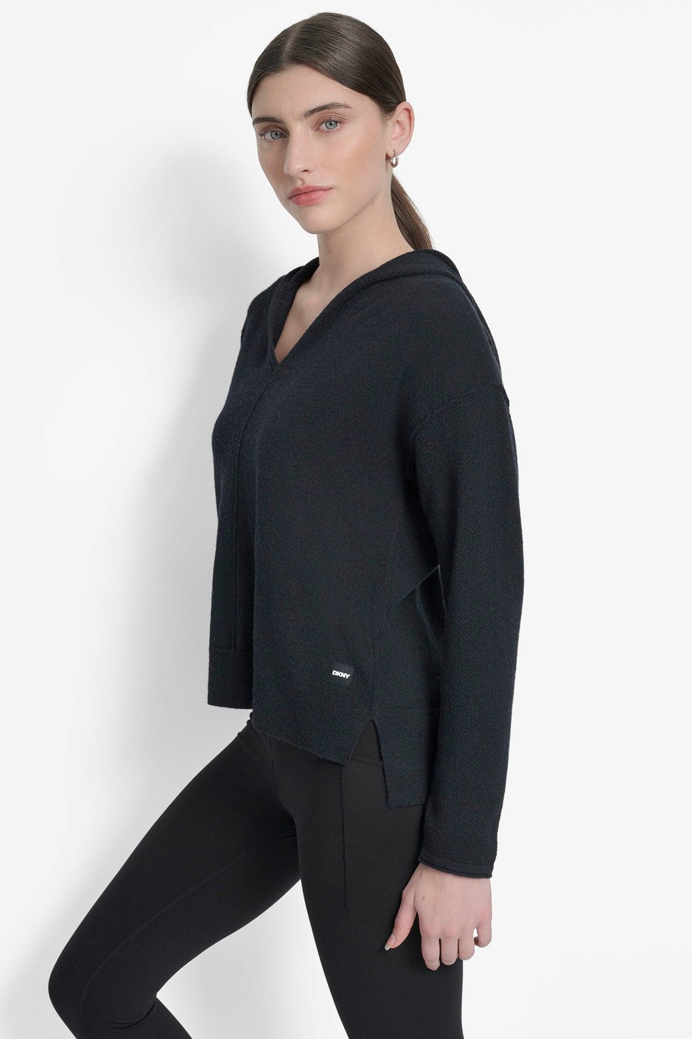 PANELED HI-LOW HOODIE Product Image