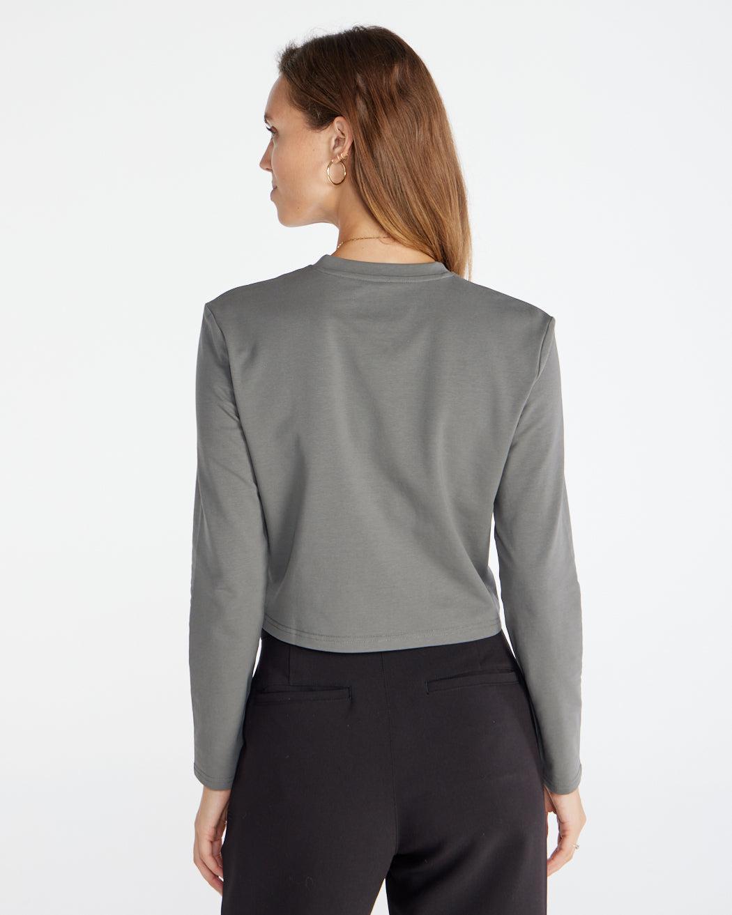 LUX Relaxed Henley Long Sleeve Product Image
