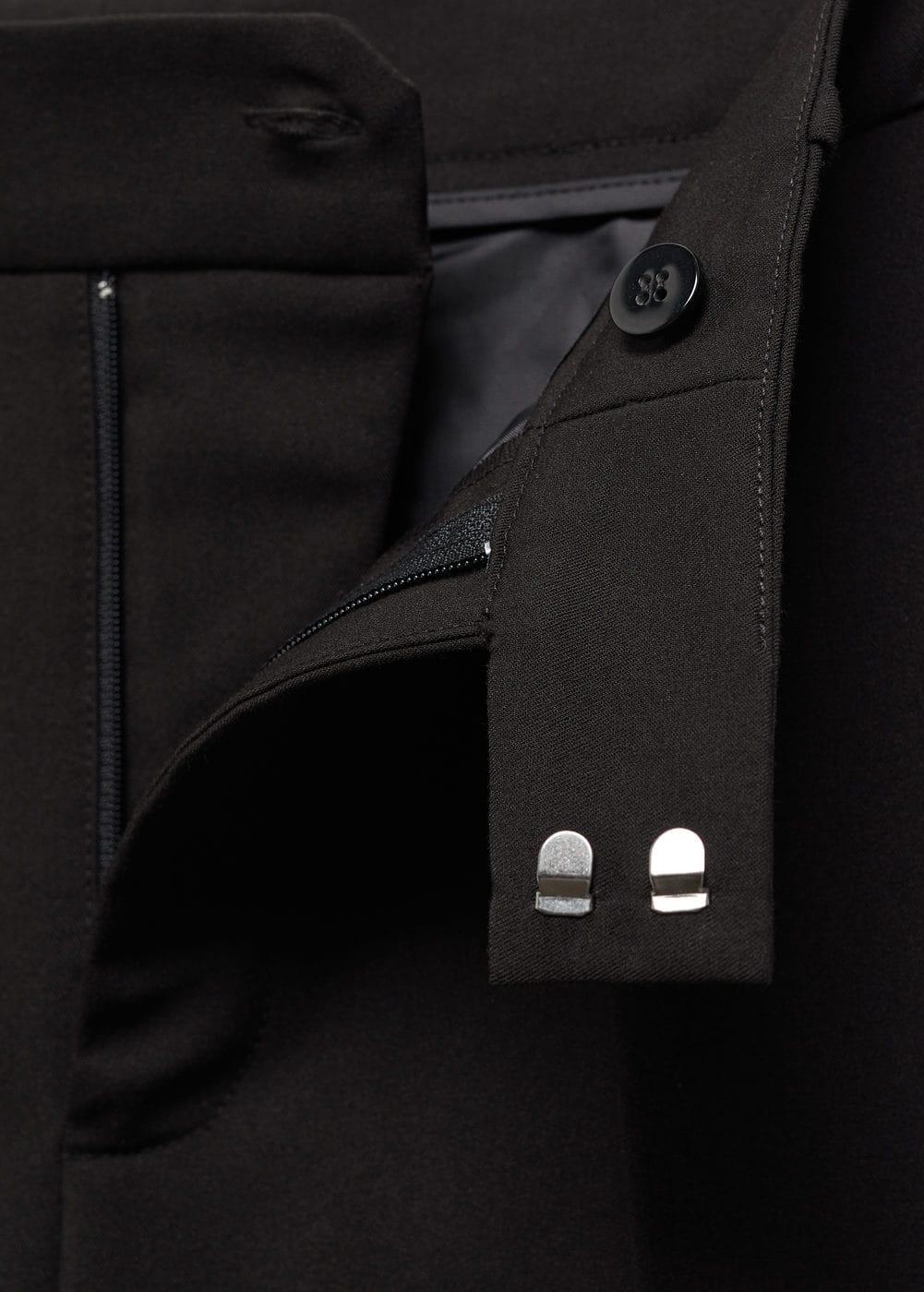 Mango tailored cigarette pants Product Image