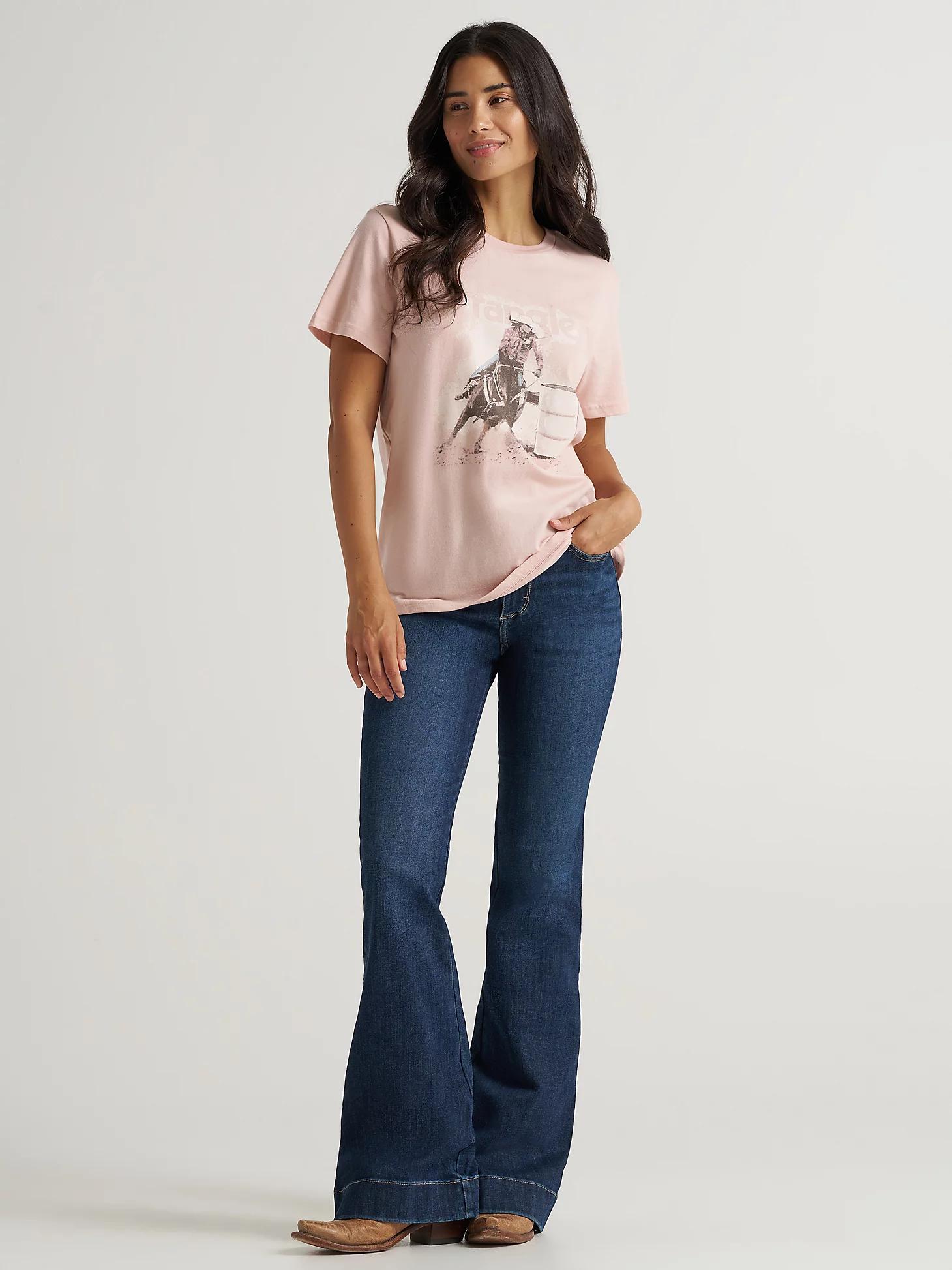 Women's Barrel Racer Tee | Women's TOPS | Wrangler® Product Image