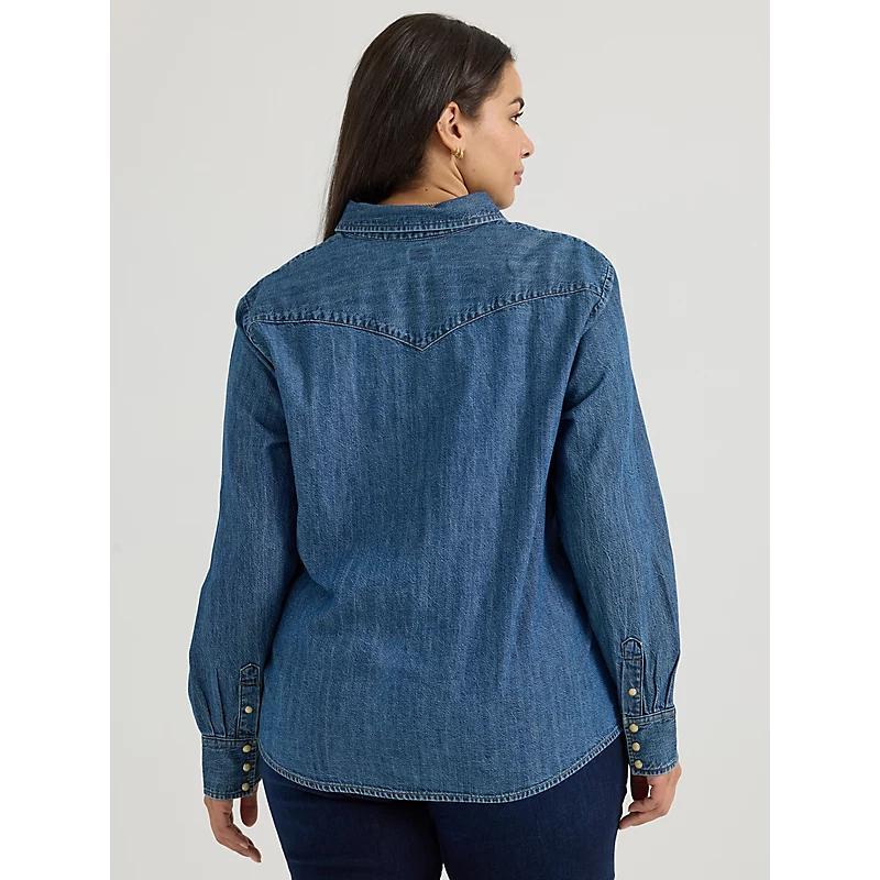 Womens Legendary Western Shirt Plus Size Product Image