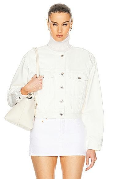 Citizens of Humanity Renata Jacket in White Product Image