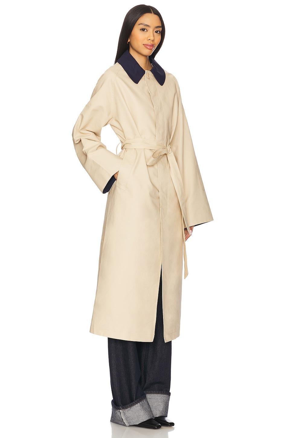 Shiloh Trench Coat Line & Dot Product Image