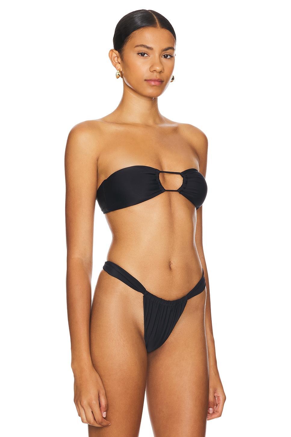Lovers and Friends Take Me Back Top in Black Product Image