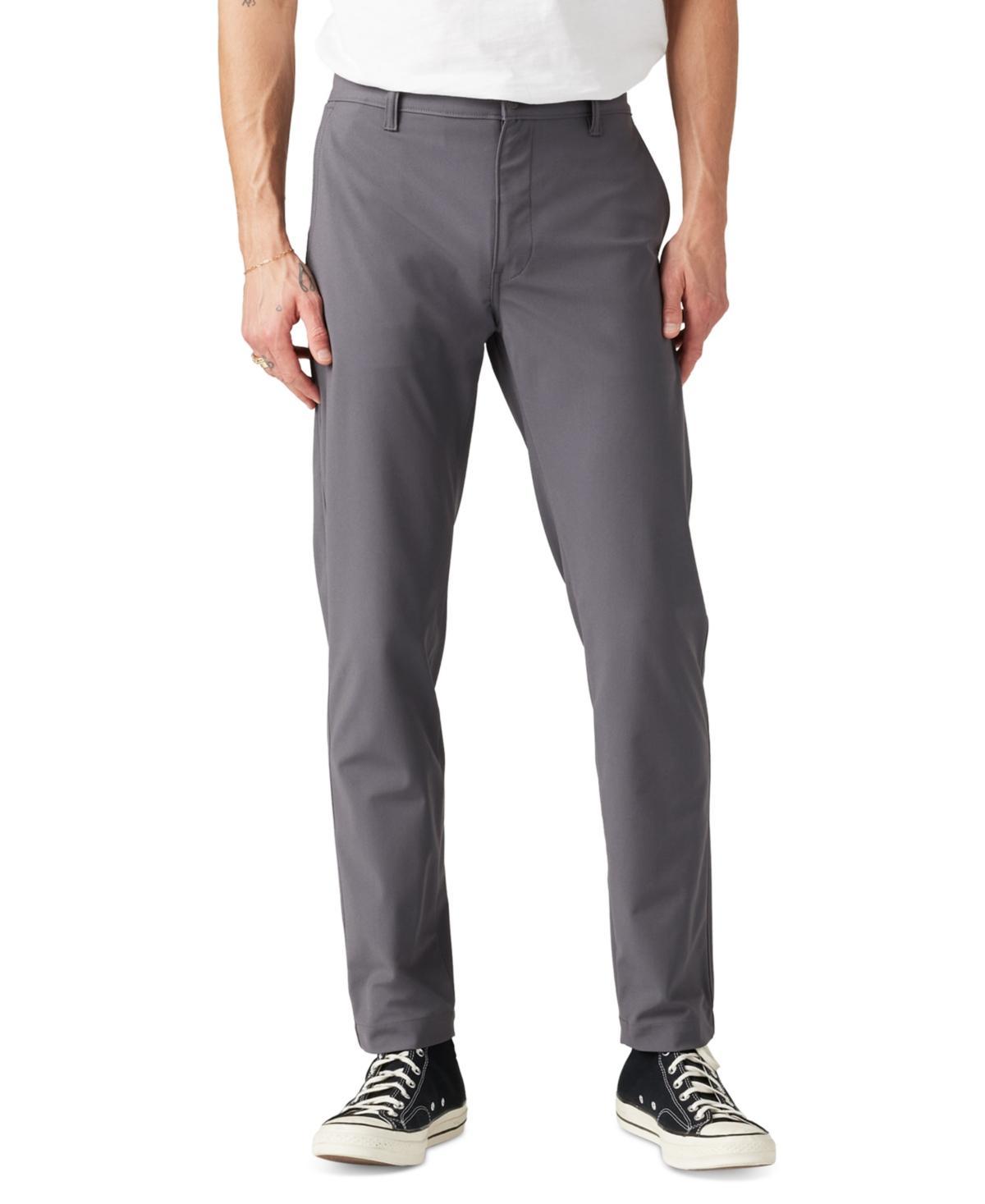 Levi's® Men's XX Tapered Tech Chino Pants - Black 34x30: Midweight, Stretch, Knit, Fly Button, Zipper Product Image