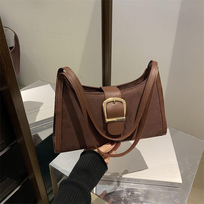 Buckled Panel Shoulder Bag Product Image