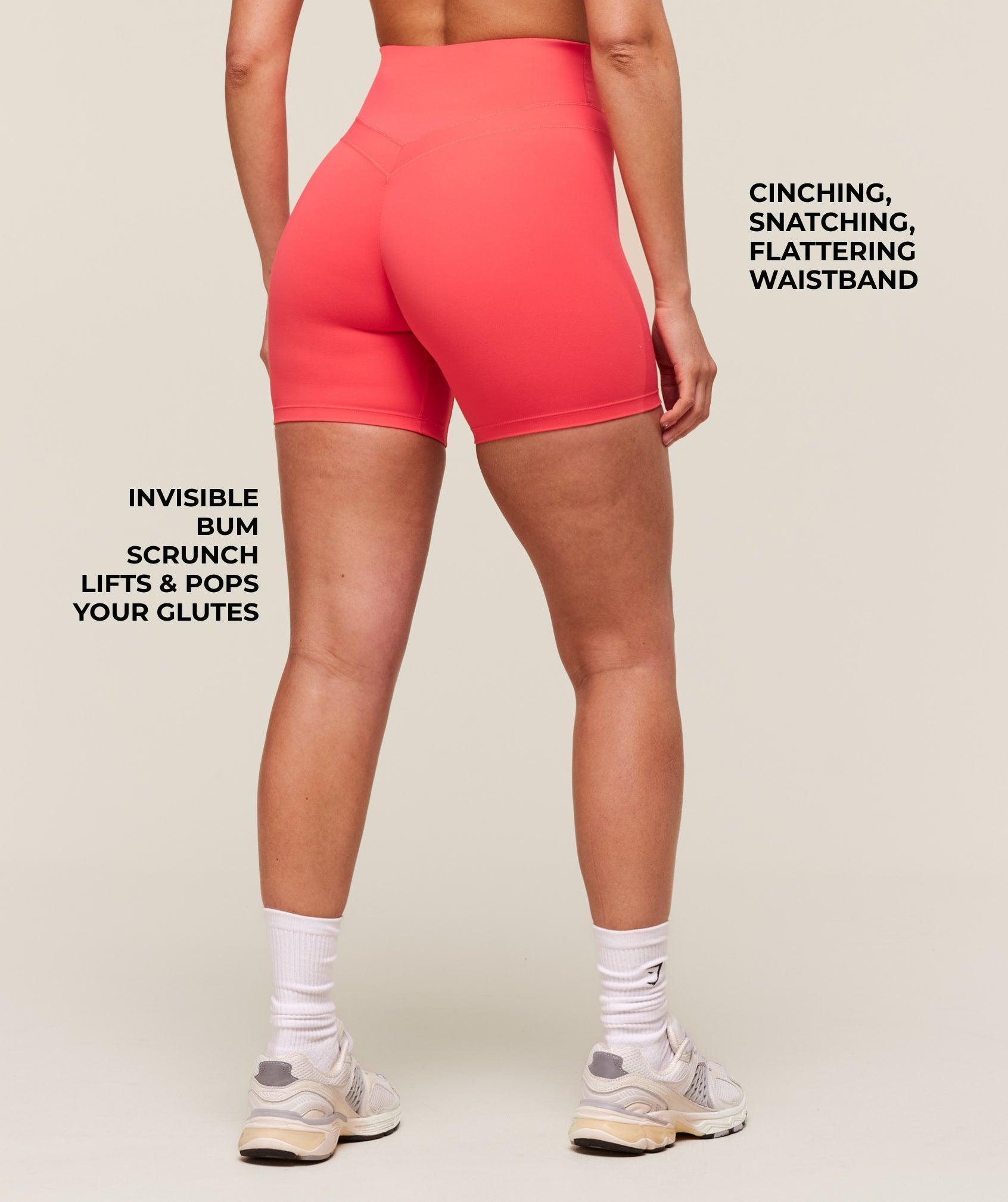 Gymshark Minimal Sports Bra - Coral Red Female Product Image