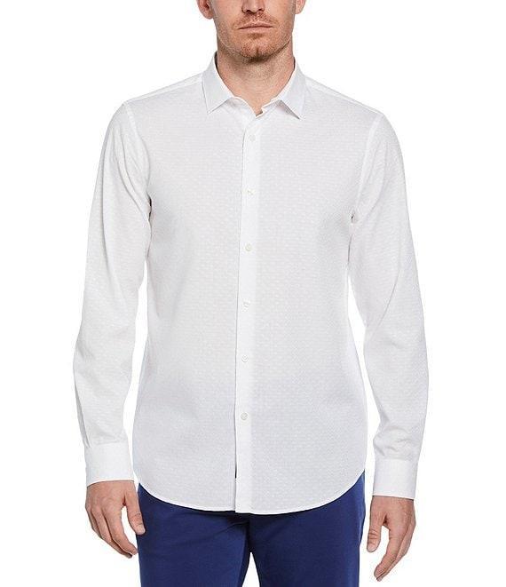 Perry Ellis Cube Print Short Sleeve Woven Shirt Product Image