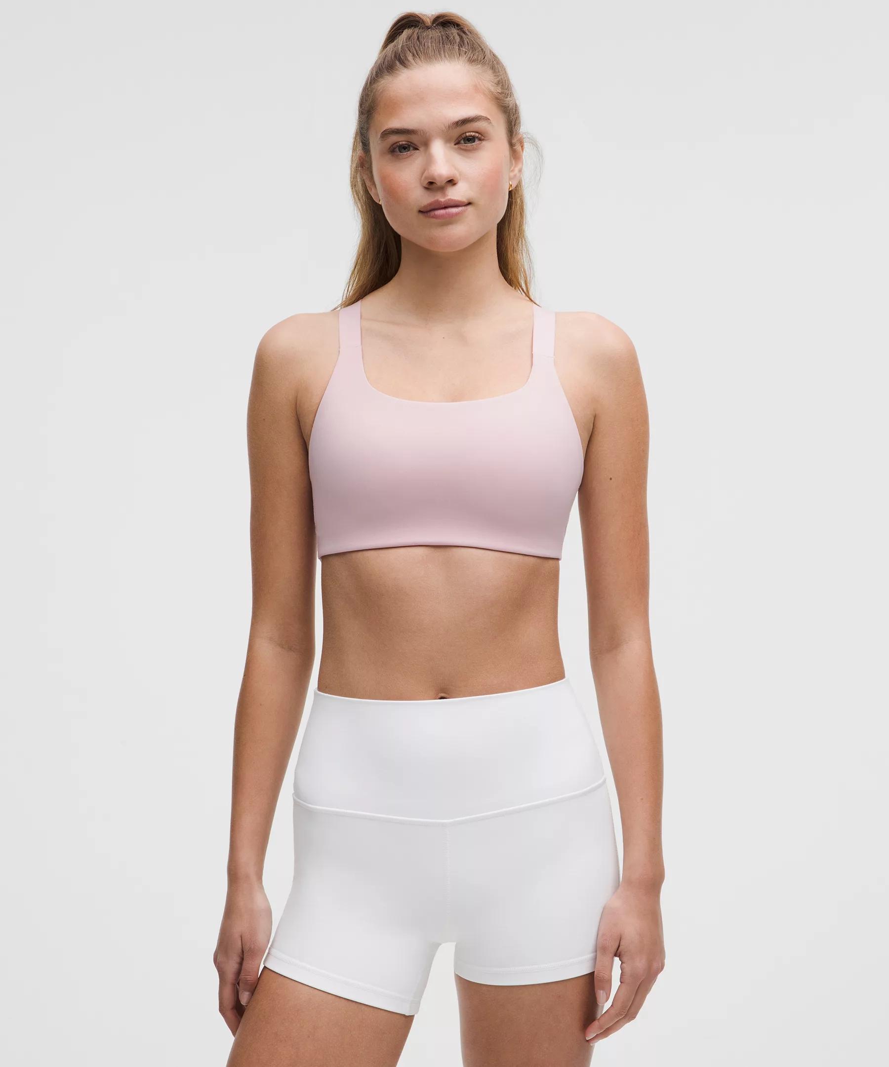 Ultralu Square-Neck Workout Bra *Medium Support, B/C Cup Product Image