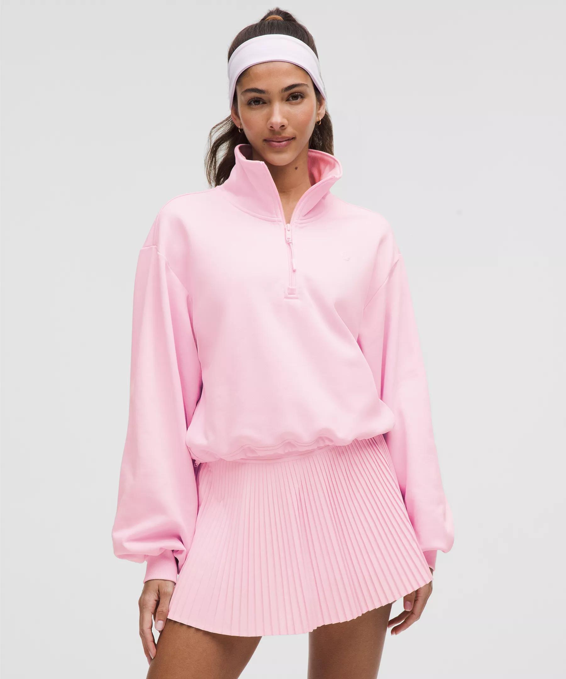 Cotton Terry Tennis Half Zip Product Image
