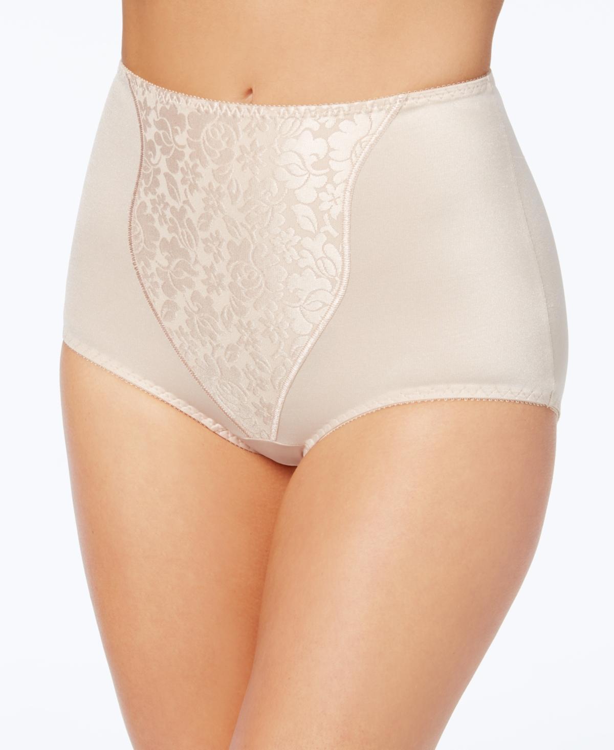 Bali 2-pack Double Support Light Control Shaping Brief Panty with Lace X372, Womens Product Image