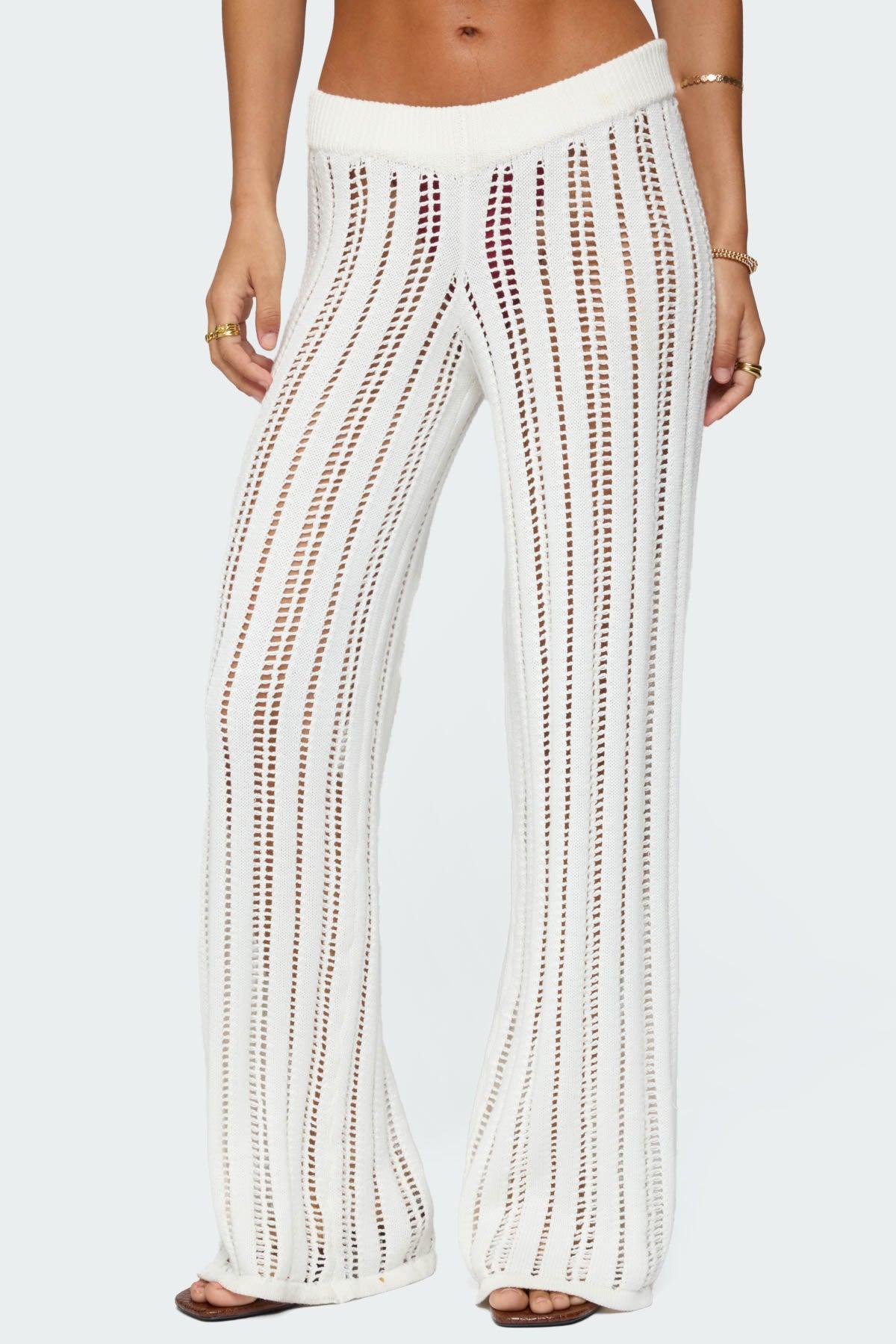 Echo Ladder Knit Pants Product Image