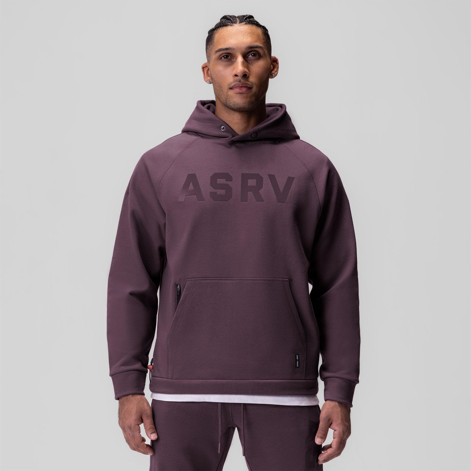 0905. Tech-Terry™ Weather-Ready Training Hoodie - Deep Purple "ASRV" Product Image