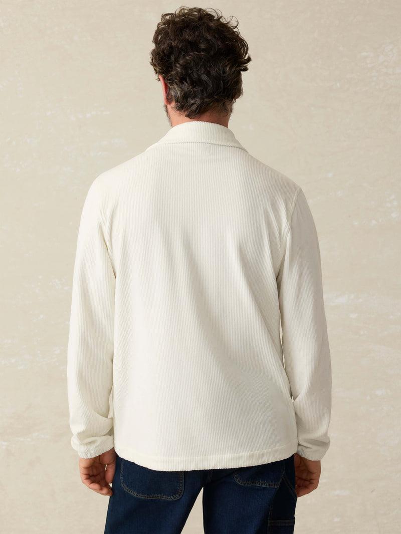 Corduroy Coaches Jacket - Stone Product Image