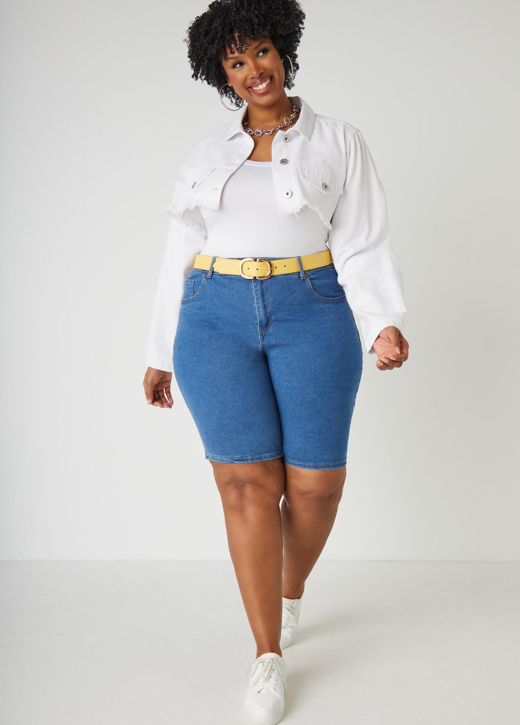 Fearless Denim Shorts Product Image