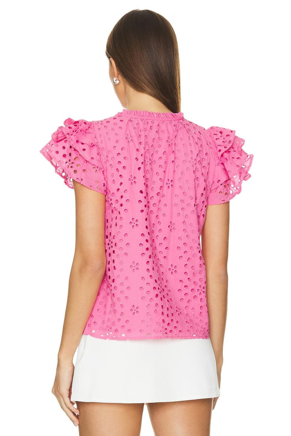 Flutter Sleeve Top 1. STATE Product Image