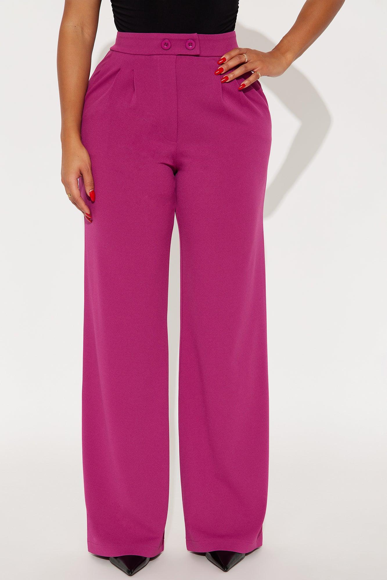 Feeling Focused Trouser - Raspberry Product Image