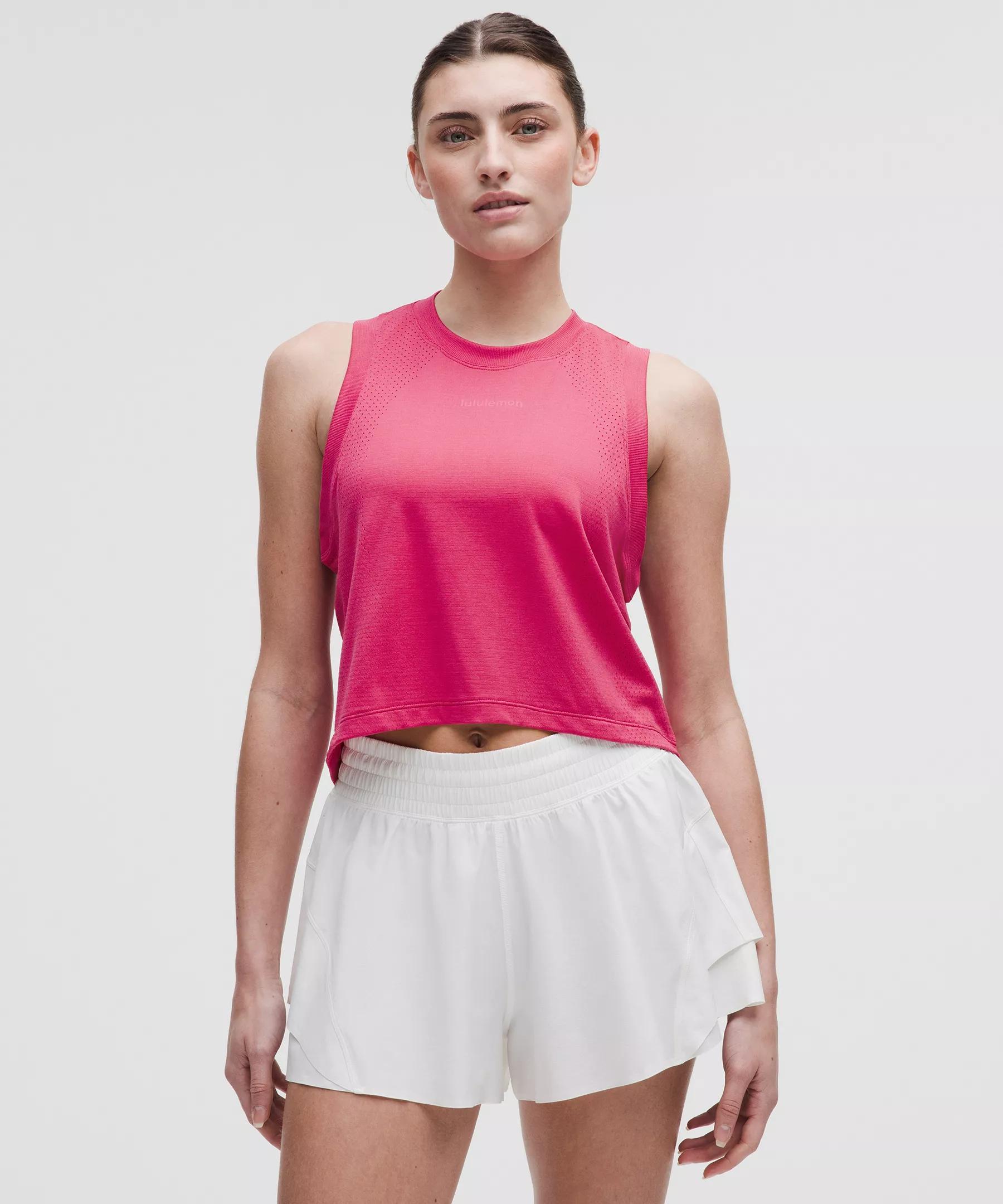 Swiftly High-Low Cropped Tank Top Product Image