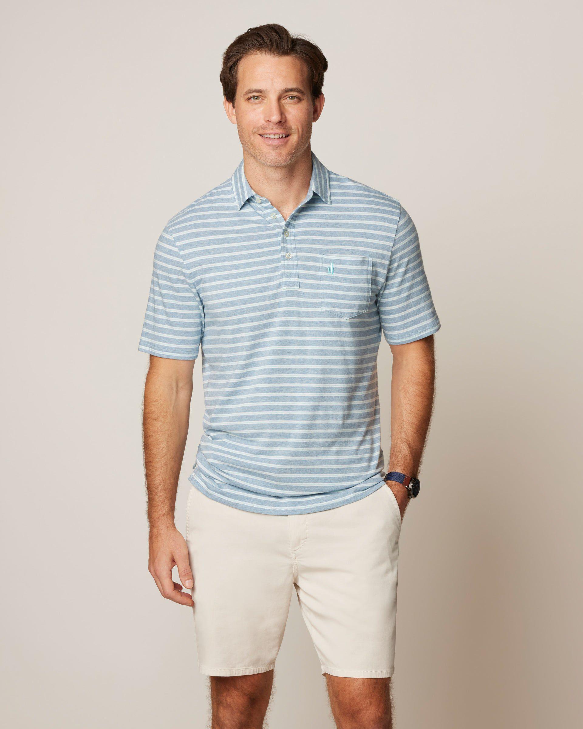 The Matthis Stripe Original Polo Male Product Image