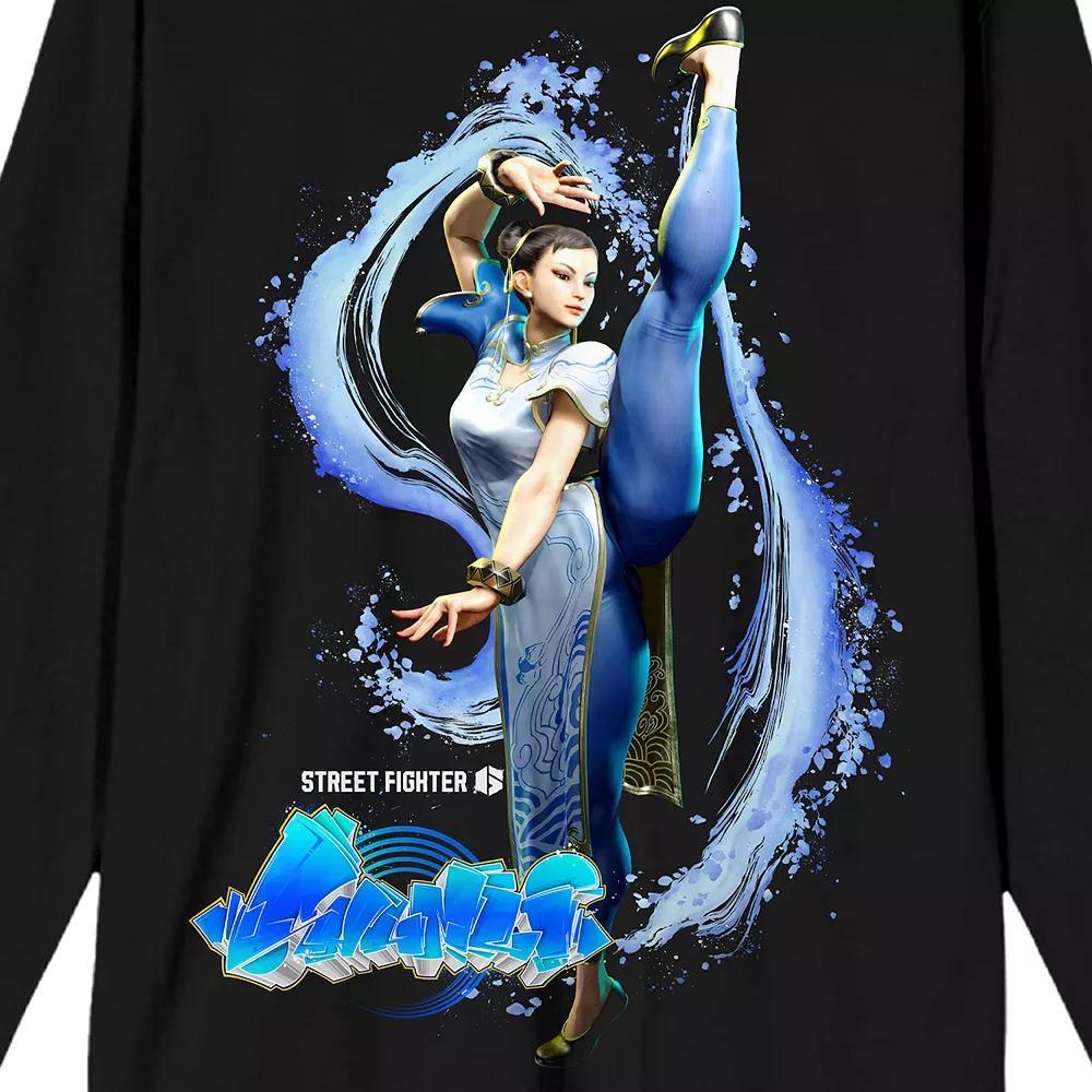 Men's Street Fighter VI Chun-Li Graphic Tee, Size: Medium, Black Product Image